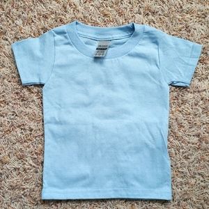 Blue Gildan Toddler Shirt